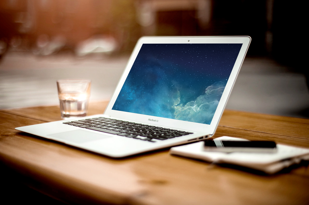 web design laptop